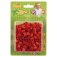 Hama Hama Maxi pärlor i påse 250 stk Röd