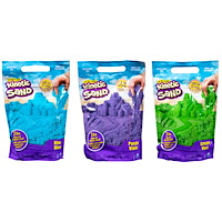 KINETIC SAND Kinetic Sand påse med färgad sand sort.