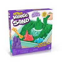 KINETIC SAND Kinetic Sand Sandbox Set – grön