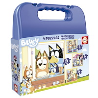 Educa Puzzle Educa 12-16-20-25 Bluey väska