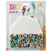 Hama Hama Midi Stora Papegojor 1100 st