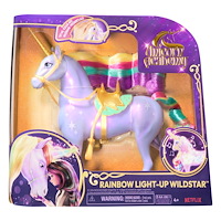 Unicorn Academy Enhörningsakademin Rainbow Light Up Wildstar 28 cm