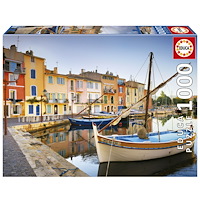 Educa Puzzle Educa 1000 Hamn i Martigues Provence