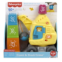 Fisher-Price Fisher-Price Räkna & stapla lyftkran