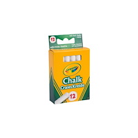 CRAYOLA Crayola Anti-Damm Krita - Vit 12 st
