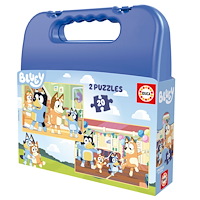 Educa Puzzle Educa 2X20 Bluey Fodral Pussel