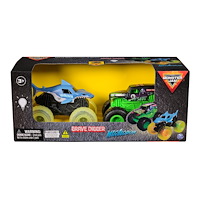 Monster Jam Monster Jam 1:43 Ljud&Ljus 2-pack