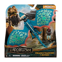 Dragons Dragons Viking & Drake-Deadly Nadder & Astrid