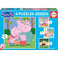 Educa Puzzle Educa 6-9-12-16 Peppa Pig