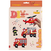 Hama Hama Midi Hängande låda Brandmän 2000 stk