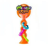 Fat Brain Fat Brain Toys PipSquigz Loops bitleksak, orange