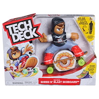 Tech Deck Tech Deck Ted Shred N' Blast Skateboard Flywheel