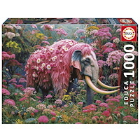 Educa Puzzle Educa 1000 Blommande Elefant