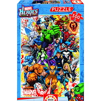 Educa Puzzle Educa 500 Marvel Heroes