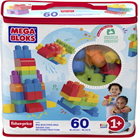 MEGA Mega Bloks First Builders Big Building Bag