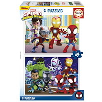 Educa Puzzle Educa 2x48 Spidey & His Amazing Friends