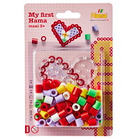 Hama Hama Maxi Liten Paket 100 st Hjärtan