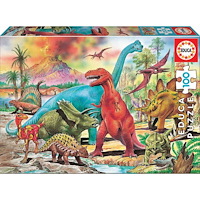 Educa Puzzle Educa Pussel Dinosaurer 100