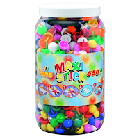 Hama Hama Maxi stiftpärlor i burk 650 stk