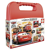 Educa Puzzle Educa 12-16-20-25 Bilar