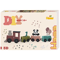 Hama Hama Midi 3D Födelsedagståg