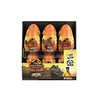 Jurassic World JW slimeägg Kaosteori 12 st. sort.
