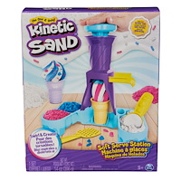 KINETIC SAND Kinetic Sand mjukglass-station