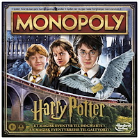 Hasbro Games Monopol Harry Potter DK/NO