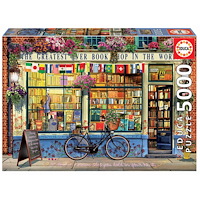 Educa Puzzle Educa Världens Bästa Bokhandel 5 000