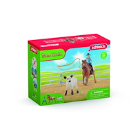 Schleich schleich® Cowgirl Team Roping-kul