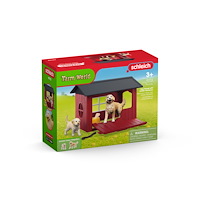 Schleich schleich® hundkoja m. 2 golden retriever
