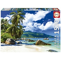 Educa Puzzle Educa 1500 Seychellerna