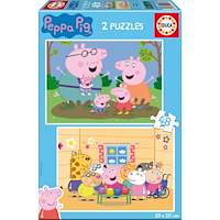 Educa Puzzle Educa 2x48 Greta Gris