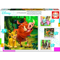 Educa Puzzle Educa 12-16-20-25 Disney Animals