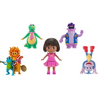 Dora The Explorer Dora Utforskaren Figurset 5-pack