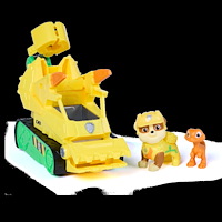 Paw Patrol Paw P. Movie 3 Dino Tema Fordon Asst