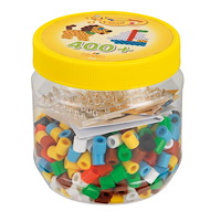 Hama Hama Maxi pärlor Burk 400 stk gult lock