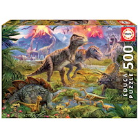 Educa Puzzle Educa pussel Dinosaurie 500 bitar