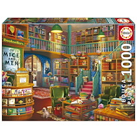 Educa Puzzle Educa 1000 Underbar bokhandel
