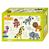 Hama Hama Midi gift box Zoodjur 2000 pcs.