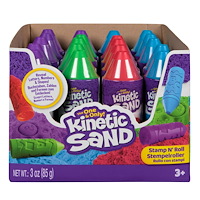 KINETIC SAND Kinetic Sand Stamp N' Roll Sort.