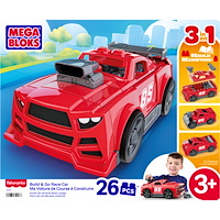MEGA MEGA Bloks Bygg & Kör Racercar