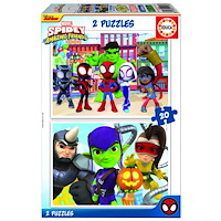 Educa Puzzle Educa 2x20 Spidey & hans häftiga vänner