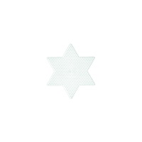 Hama Hama Midi pärlplatta stor stjärna