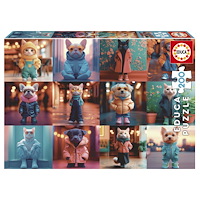 Educa Puzzle Educa 200 Mode­djur