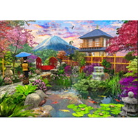 Educa Puzzle Educa 1500 Japansk trädgård