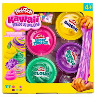 Play-Doh Play-Doh Kawaii Mix & Play 4-pack
