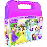 Educa Puzzle Educa 12-16-20-25 Disney Princess