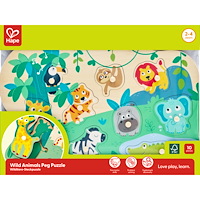 Hape Hape Vilda Djur Pin­pussel