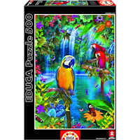 Educa Puzzle Educa Pussel Fågel i Tropiskt Land 500